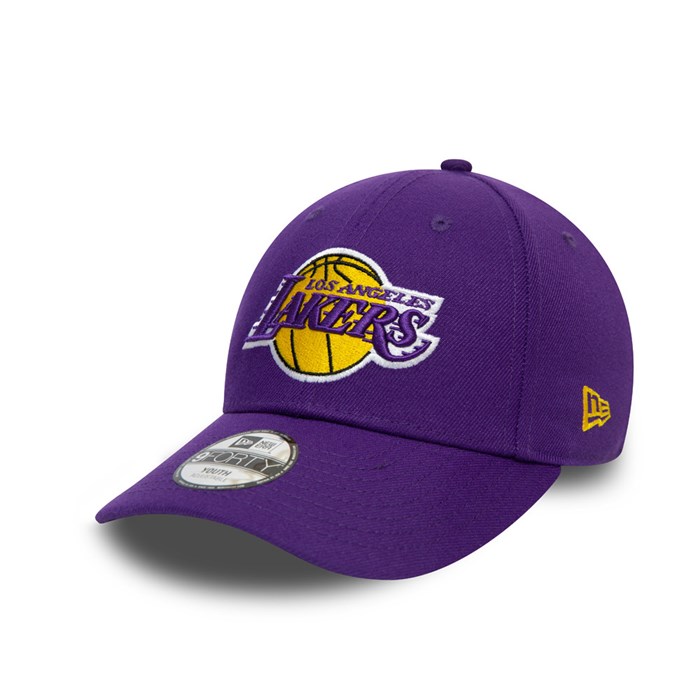 LA Lakers The League Youth 9FORTY Lippis Violetit - New Era Lippikset Suomi FI-370564
